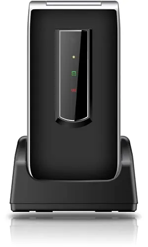 beafon SL495 Silverline - Klapphandy für Senioren, mit SOS Notruftaste und kontrastreichem 2,4