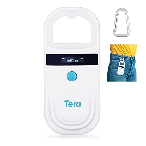Tera Pet Microchip Reader Scanner mit D-Buckle