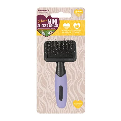 Rosewood Options SA Mini Sanfter Slipper, Violett/Schwarz, 2,01 x 5,59 x 11,99 cm; 31,75 g