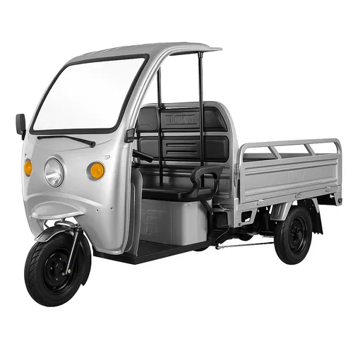 Volta VT5 Lastenrad Elektro-Roller Kabine 45KmH 72V 60Ah 3,9kW 60KM ECE Silber