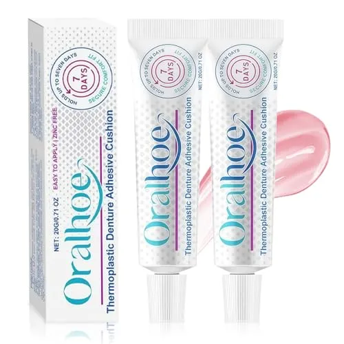 2x20g Premium Haftcreme für Zahnprothesen
