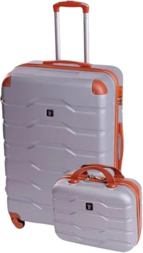 BERTOO Firenze Reisekoffer Set 2in1 in silber von BERTOO