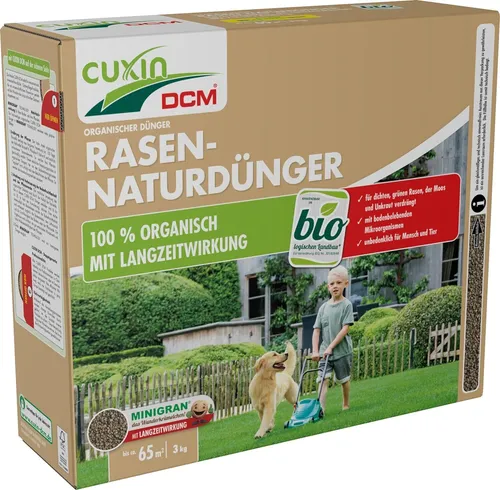 Cuxin DCM Rasen-Naturdünger 3kg