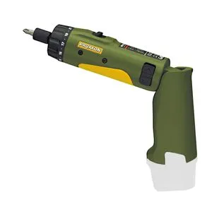 Proxxon 29842 Akku-Knickschrauber 10.8V - Handlicher Akkuschrauber für präzises Arbeiten - Akkuschrauber für enge Räume mit 20-facher Drehmomentvorwahl von 0,25 - 5 Nm und automatischer Spindelarretierung. Ideal für präzises Bohren und Schrauben. Inklusive LED-Arbeitsleuchte für optimale Sicht.