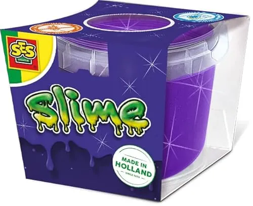 SES Creative 15044 Slime-Purple Glitter 140gr