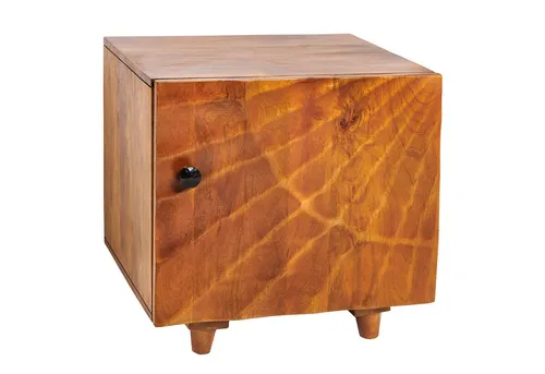 riess-ambiente Nachttisch SCORPION 50cm braun von Riess-Ambiente