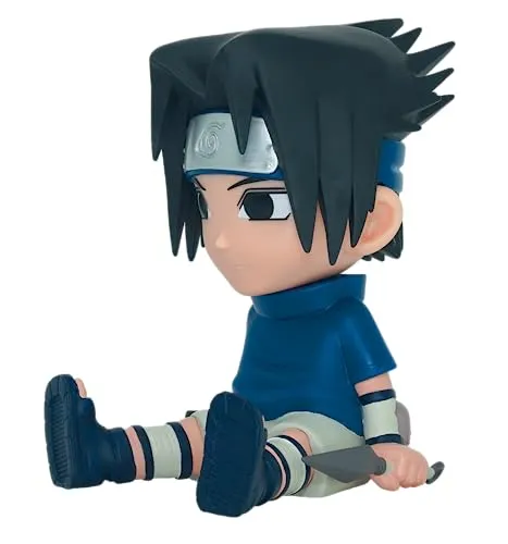 Plastoy Sparschwein Naruto: Sasuke - Sparbüchse im Naruto-Design, ideal für Fans und Sammler, fördert das Sparen auf kreative Weise.
