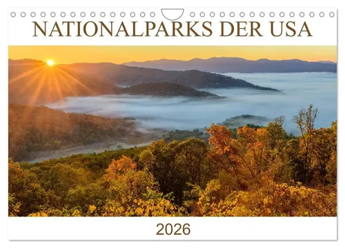 Christian Heeb | Nationalparks der USA (Wandkalender 2026 DIN A4 quer),...