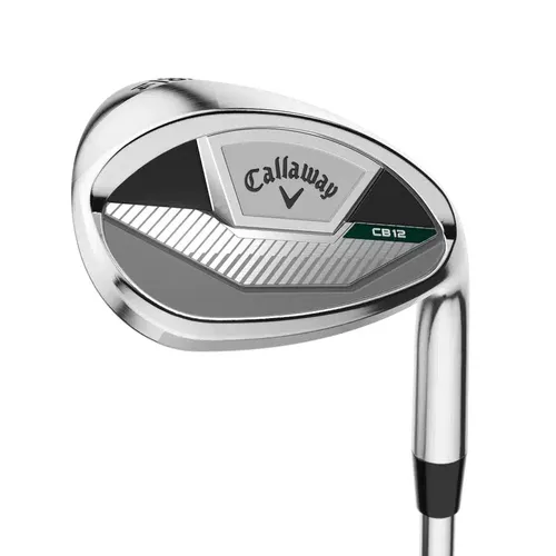 Callaway CB12 Chrome Damen Wedge – UST Mamiya Recoil F1 Schaft - Hochwertiges Damen Wedge mit 60° Loft und 12° Bounce. Ideal für präzise Schläge und optimale Ballkontrolle auf dem Golfplatz.