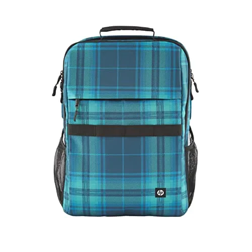 HP Campus XL Rucksack - Tartan Plaid (16,1 Zoll) - Notebook-Koffer & -Taschen mit Regenschutz, ideal für Schule und Freizeit, bietet viel Platz und schützt deinen Laptop.