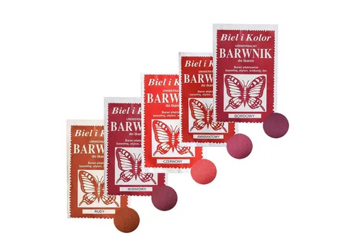 maDDma Kreativset 5 x 10g Batikfarbe Textilfarbe Stofffarbe färben, bitte Farbmix wählen, Rottöne