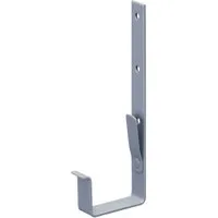 INEFA 20x Dachrinnenhalter Kastenrinne Stahl NW115, Grau - Dachrinnen Zubehör für sichere Befestigung, aus hochwertigem Stahl mit Korrosionsschutz, einfache Montage und Made in Germany.