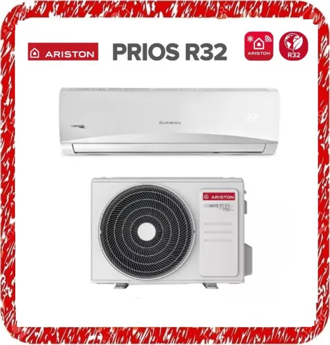 Ariston Prios R32 C25 Mud0 Klimaanlage 9000 BTU Inverter Mit WLAN A++/A+
