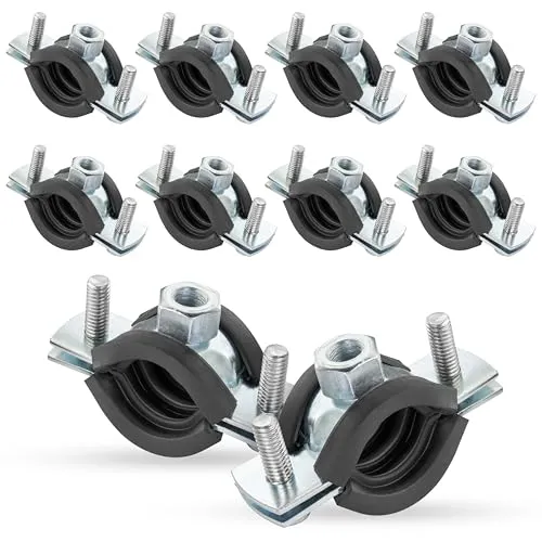 Rohrschellen Schwarz von Poppstar