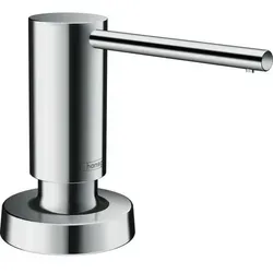 hansgrohe Spülmittel- und Lotionspender - Hochwertiges Küchenzubehör - Eingebaute Seifenspender mit praktischem Befüllsystem für einen sauberen Spülenrand. Ideal für Küchenarmaturen der hansgrohe Linie M51/Talis und mehr.