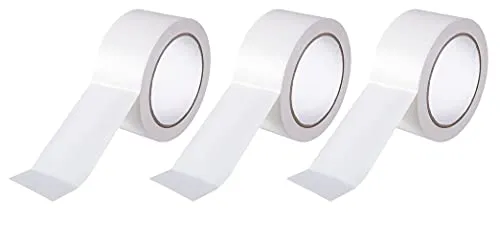 varivendo 3x UV-PVC-Band glatt weiß 33m (3 Rollen 50 mm x 33 m)