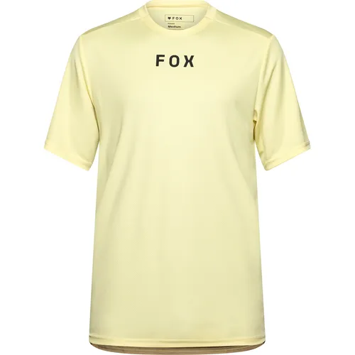 Fox Herren Ranger Wordmark Trikot (Größe XL, gelb)