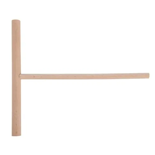 GRÄWE Crepes Teigverteiler, Teilgverteiler aus Holz, Crepes Zubehör, Crêpesteig schieber, unbehandelt