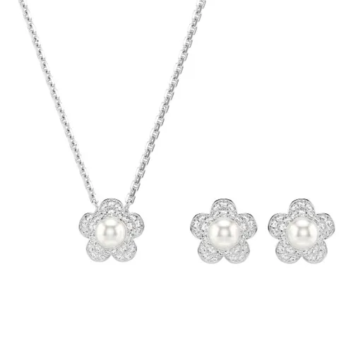 ARIANA GRANDE X SWAROVSKI Set Blume 5749180 - Elegantes Schmuckset aus funkelnden Kristallen, ideal für besondere Anlässe. Schenken Sie Ihrem Look das gewisse Etwas mit diesem stilvollen Accessoire.