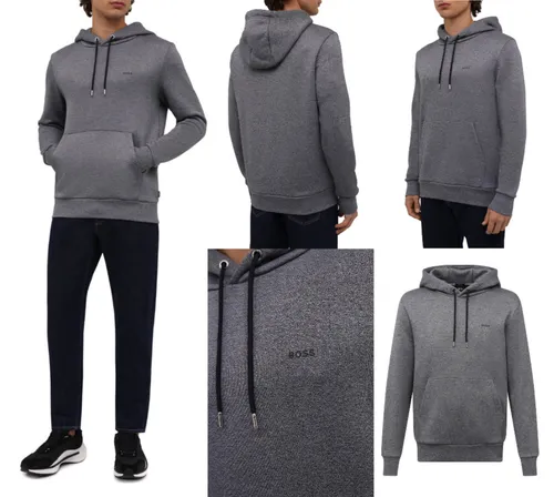 HUGO BOSS Seeger 77 Hoodie Pullover Sweater Sweatshirt Hood Jumper Sweat-Jacke L
