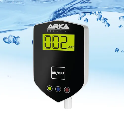 TDS Messgerät Inline – ARKA myAQUA - Wasseraufbereitung für Aquarien – Präzise TDS- und Leitfähigkeitsmessung für beste Wasserqualität, ideal für Osmoseanlagen und Aquaristik.