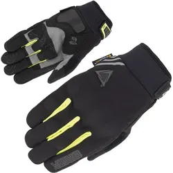 Orina Dayton Motorradhandschuhe, schwarz-gelb, Größe XL für Männer - Motorradhandschuhe mit Interlite Reflexstreifen für bessere Sichtbarkeit und Carbolex-Protektor für zusätzlichen Schutz.