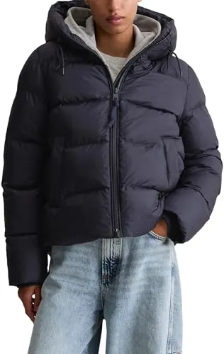 Marc OߴPolo Denim Damen Steppjacke mit Kapuze wasserabweisend