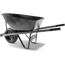 Pergart Schubkarre mit Vollgummirad, anthrazit von Vitavia