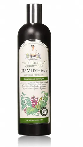 Shampoo №2 regenerative Omi Agafija Traditionelles sibirisches Shampoo Birken