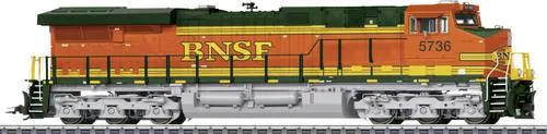 Märklin Diesellokomotive 38447 H0 US-diesellok ES44AC BNSF - Modelleisenbahn, detailgetreue Nachbildung der BNSF Diesellok, ideal für Sammler und Modellbahnanlagen, ab 15 Jahren geeignet.