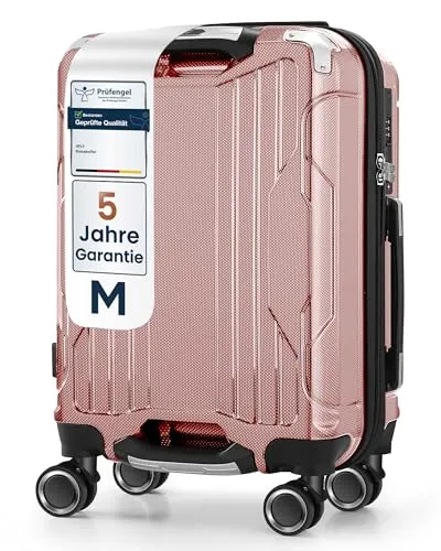 4FLY Hartschalen-Handgepäckkoffer M 54×37×23 cm – Leicht & Sicher mit TSA-Schloss