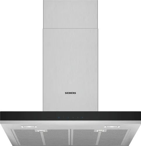 Siemens LC67BHM50 iQ300 - 60 cm Wandhaube, 752 m³/h Abluft-Umluft, TouchControl für einfache Bedienung und edles Edelstahl-Design