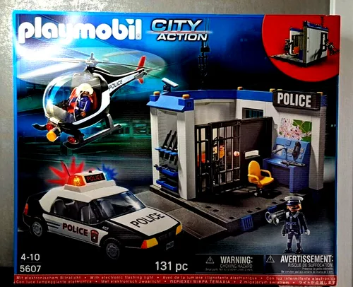 Playmobil City Action 5607 Polizei-Set - Neu & OVP - Sonstige, vollständiges Polizeiset mit 131 Teilen für kreative Rollenspiele und spannende Abenteuer in der Stadt.