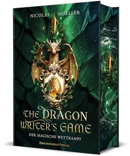 The Dragon Writer's Game - Der magische Wettkampf - Historische Fantasy über einen aufregenden Wettkampf in einer magischen Akademie, inklusive faszinierendem Geheimnis und Drachen. Schmuckausgabe mit Farbschnitt-Garantie.