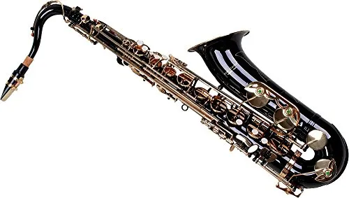 Karl Glaser Tenor Saxophon, schwarz/gold, mit Koffer