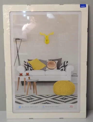 Rahmenloser Bildhalter 50x70 cm Klarglas - Bilderrahmen für kreative Präsentation, ideal für Fotos und Kunstwerke, passt perfekt in jedes Zuhause oder Büro.