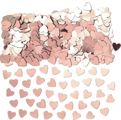 Amscan Redgold Heart Konfetti Deko 14g in gold von Amscan