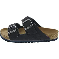 Birkenstock Pantolette blau 39 EU - Pantoletten in Größe 39 EU, mit 2 cm Absatzhöhe und bequemem Schnallenverschluss, ideal für den Alltag und Freizeit.