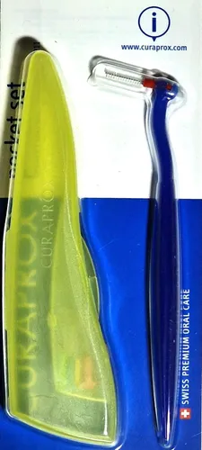 Curaprox Halter  Set 457 mit  CPS Interdentalbürsten - Halter UHS 450