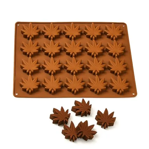 Selecto Bake Schokoladenform aus Silikon, Braun, 2 Stück