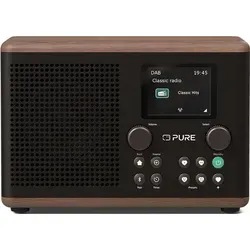 Pure Classic H4 Digitales Küchenradio in braun von PURE