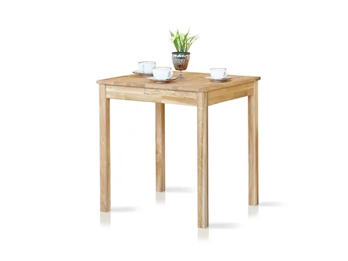 moebel-eins Tami Esstisch aus Massivholz - Hochwertiger Esstisch aus geöltem Massivholz, ideal für gesellige Runden. Mit praktischen Fußgleitern für einen stabilen Stand.
