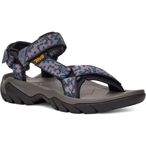 Teva Terra Fi 5 Universal Damen Wanderschuhe - magma grey ridge (MMG) - Robuste und leichte Wanderschuhe für Damen mit schnell trocknendem Obermaterial und extrem griffiger Gummi-Außensohle. Ideal für Abenteuer in der Natur.