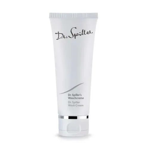 Dr. Spiller’s Waschcreme 100 ml - Gesichtsreiniger mit 100% natürlichen Inhaltsstoffen, ideal für alle Hauttypen und bietet regenerierende Anti-Aging-Eigenschaften.