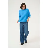 Strickpullover Loose fit blue