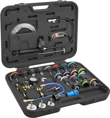 VIGOR Kühlersystem-Diagnose-Satz (29teilig, Messbereich: 0 bis 2,5 bar) V1963N