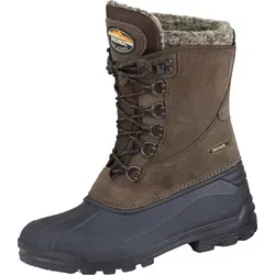 Meindl Sölden Lady 39 braun - Klassische Canadian Boots mit herausnehmbarem Thermo-Webpelz-Innenschuh, ideal für kalte Temperaturen bis -25°C