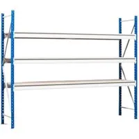 PROREGAL Weitspannregal Maximus Pro 400x200x50 cm – 6 Ebenen, 690 kg Fachlast - Das PROREGAL Maximus Pro ist ideal für professionelle Lagerung. Mit 6 stabilen Ebenen aus Spanplatten und einer hohen Fachlast von 690 kg sorgt es für maximale Effizienz im Lager. Qualität, die überzeugt!