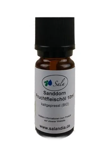 Sala Sanddornfruchtfleischöl kaltgepresst BIO (10 ml)