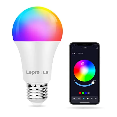 Lepro 9W E27 RGB & Warmweiß LED Lampe mit Bluetooth Steuerung